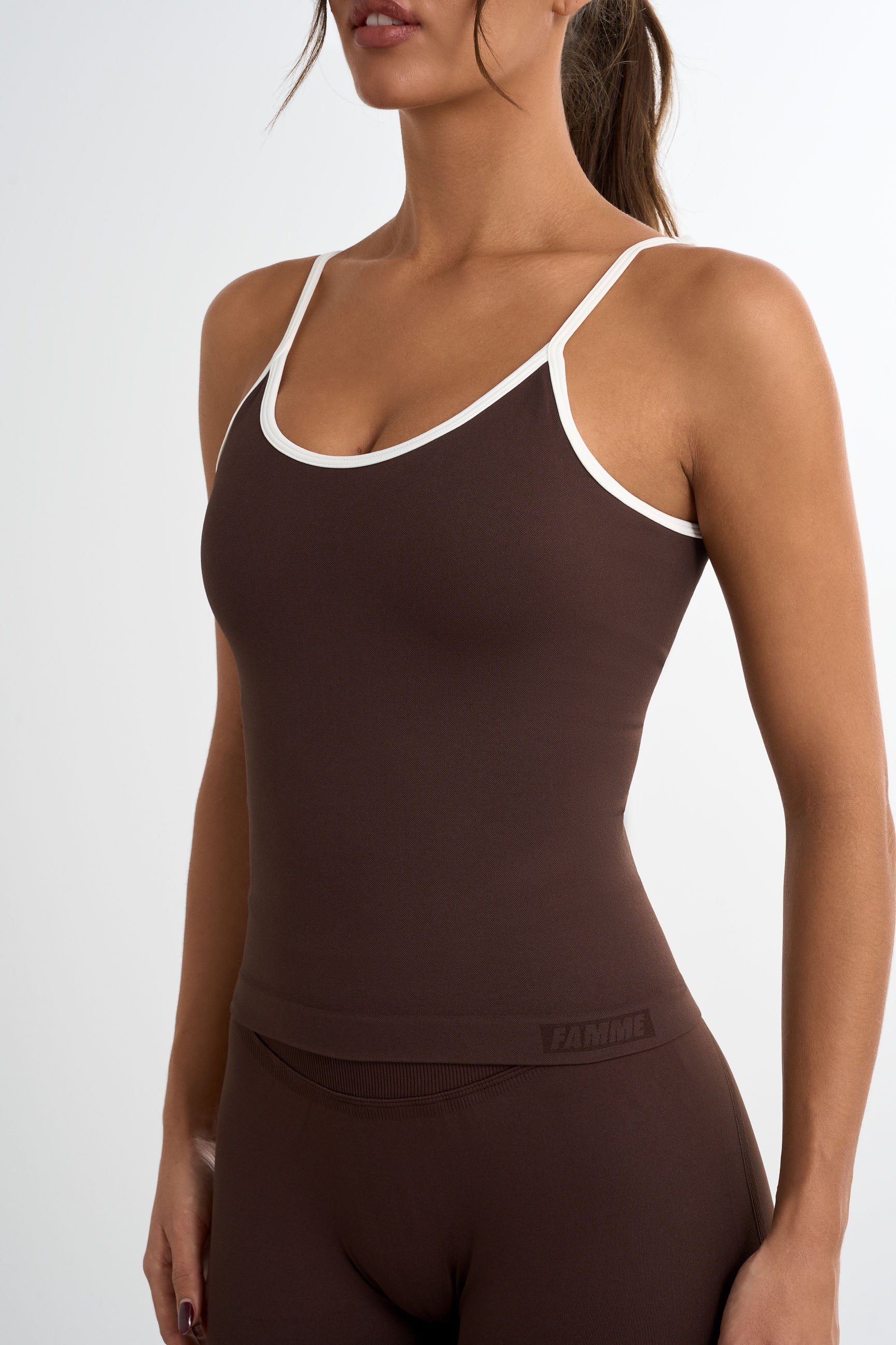 Forme Blanc Top - for dame - Famme - Crop Top