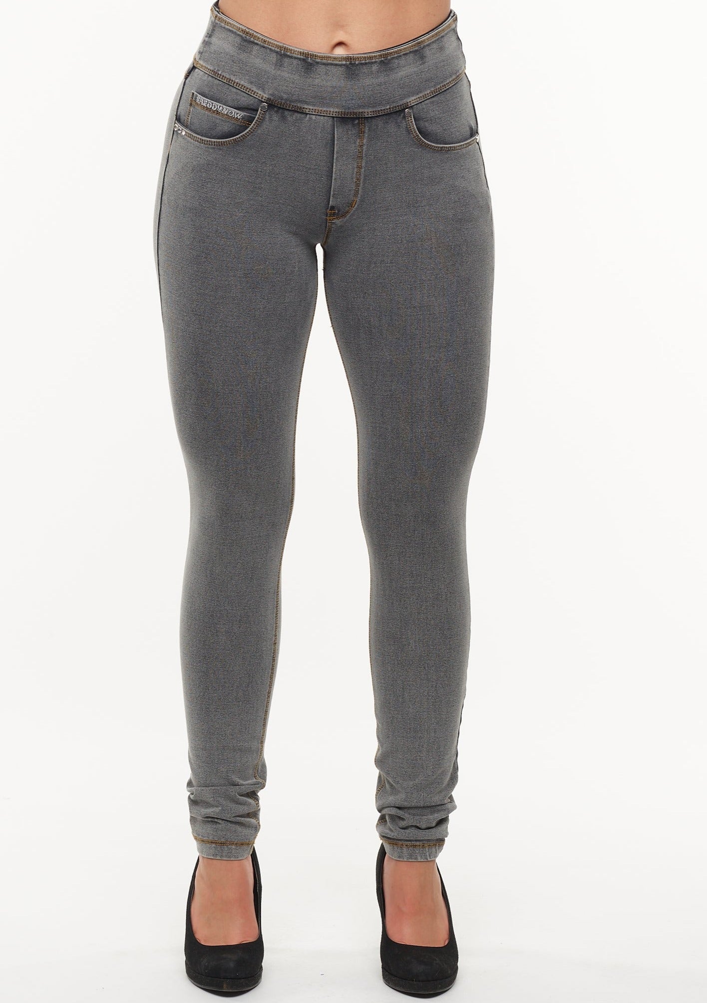 Freddy WR.UP® NOW - Grey Denim - for kvinde - FREDDY WR.UP® - Pants