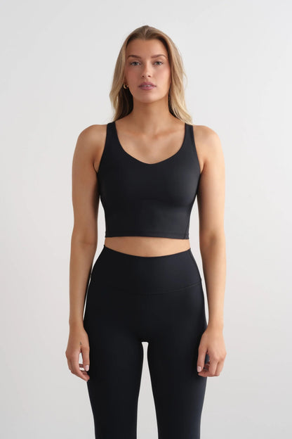 Softy Crop Top - for kvinde - FAMME - Sports Bra