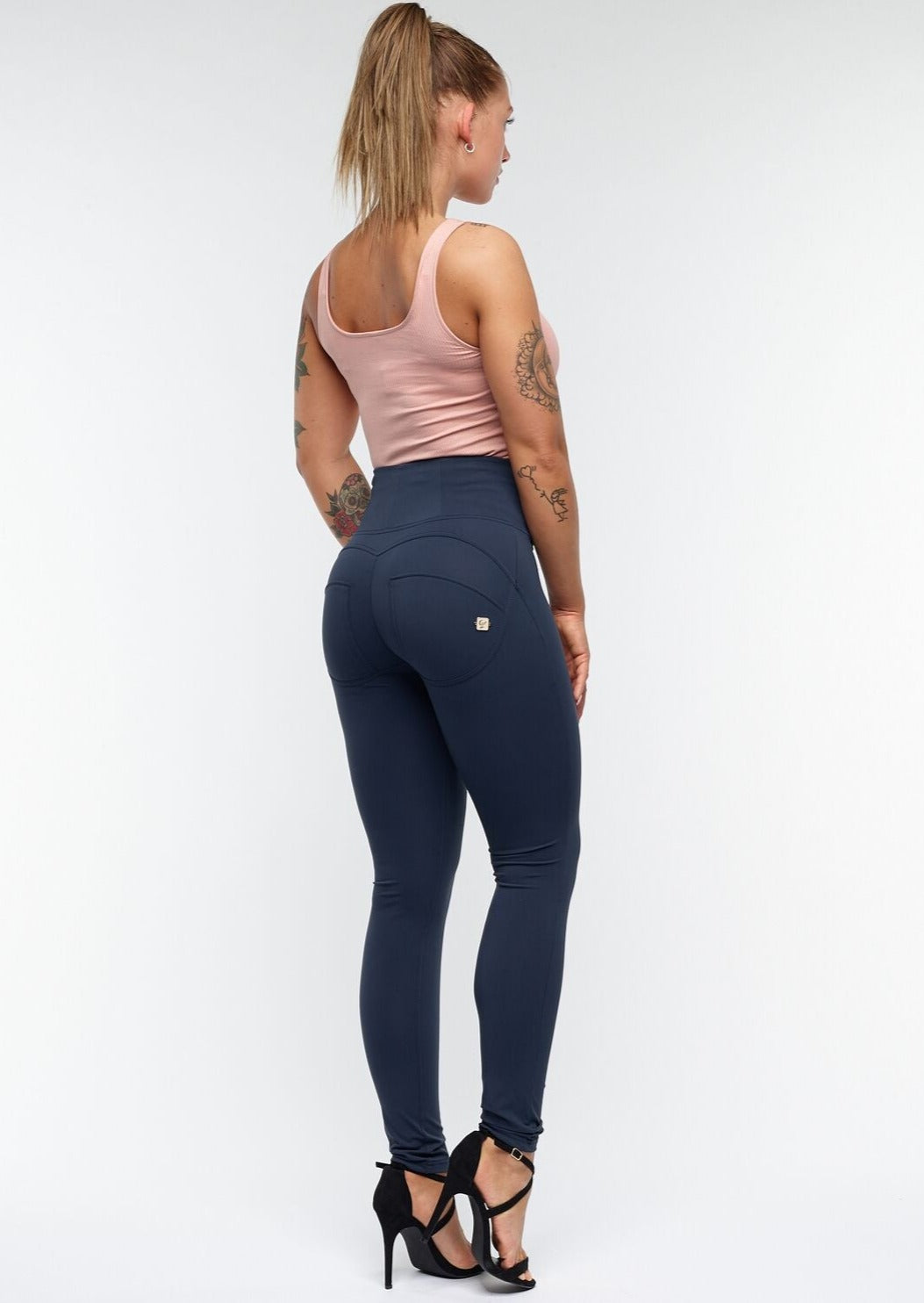 Freddy WR.UP® High Waist - Emana Navy - for kvinde - FREDDY WR.UP® - Bukser