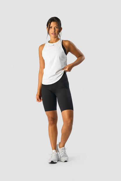 charge tank top wmn white