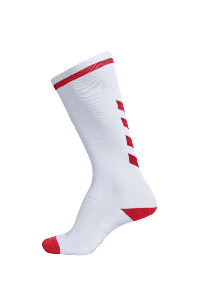 HUMMEL - Elite Indoor Sock High - White/true Red