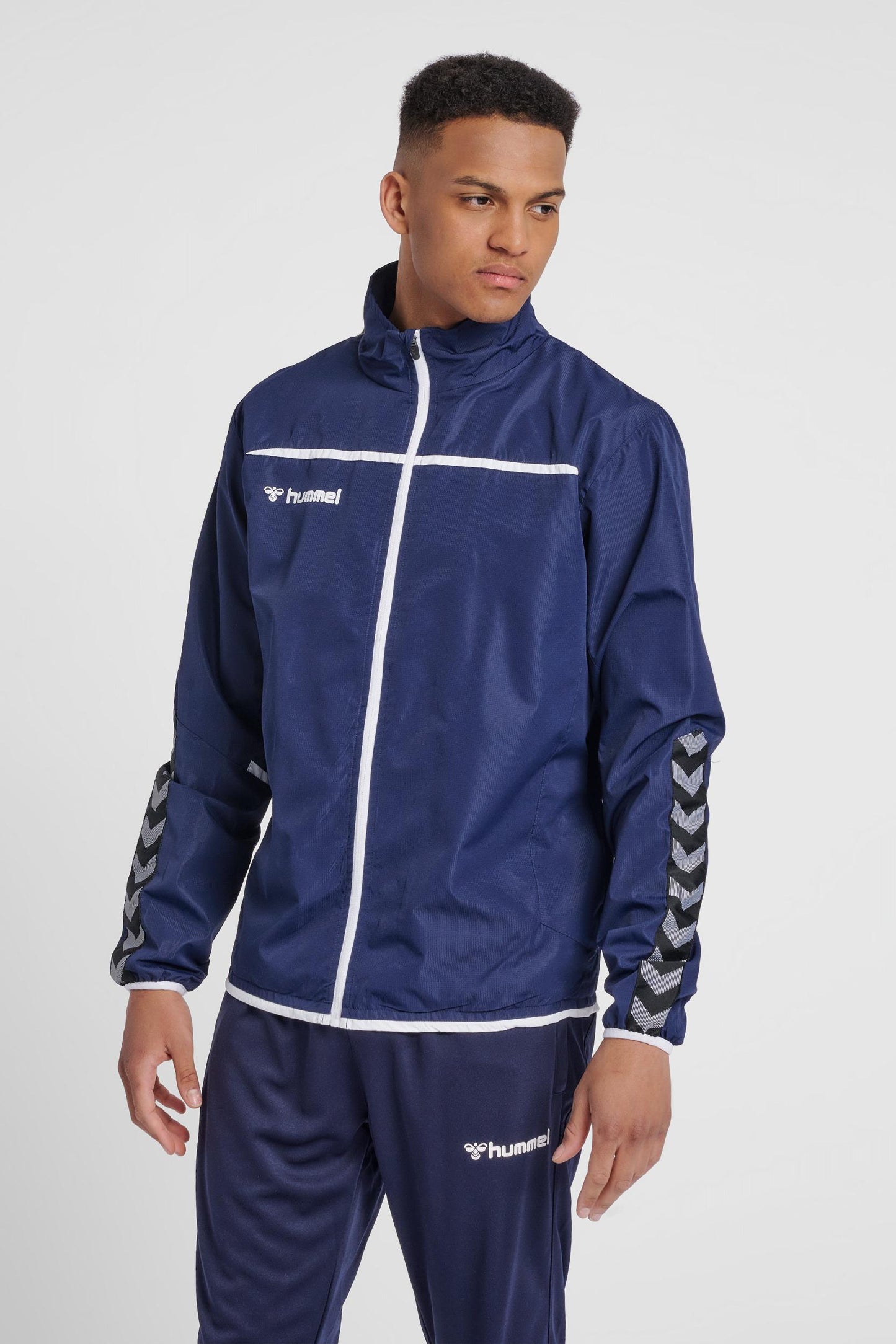 HUMMEL - Hmlauthentic Training Jacket - Marine