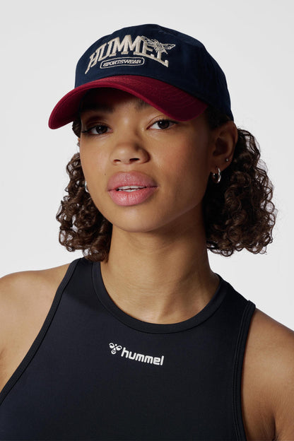 HUMMEL - Hmlbaseball Cap Hummel Bee - Dress Blues