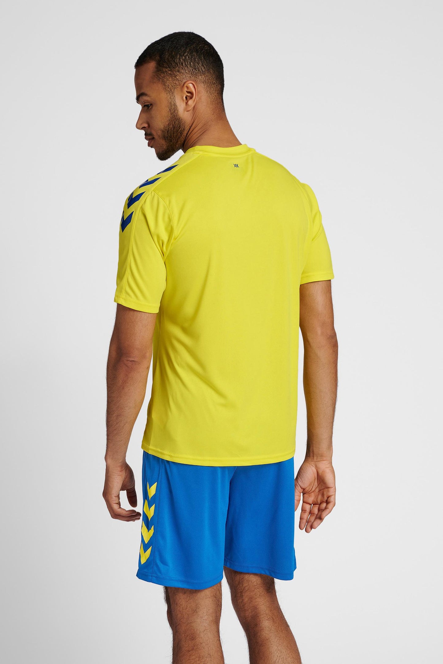 HUMMEL - Hmlcore Xk Poly Jersey S/s - Blazing Yellow/true Blue