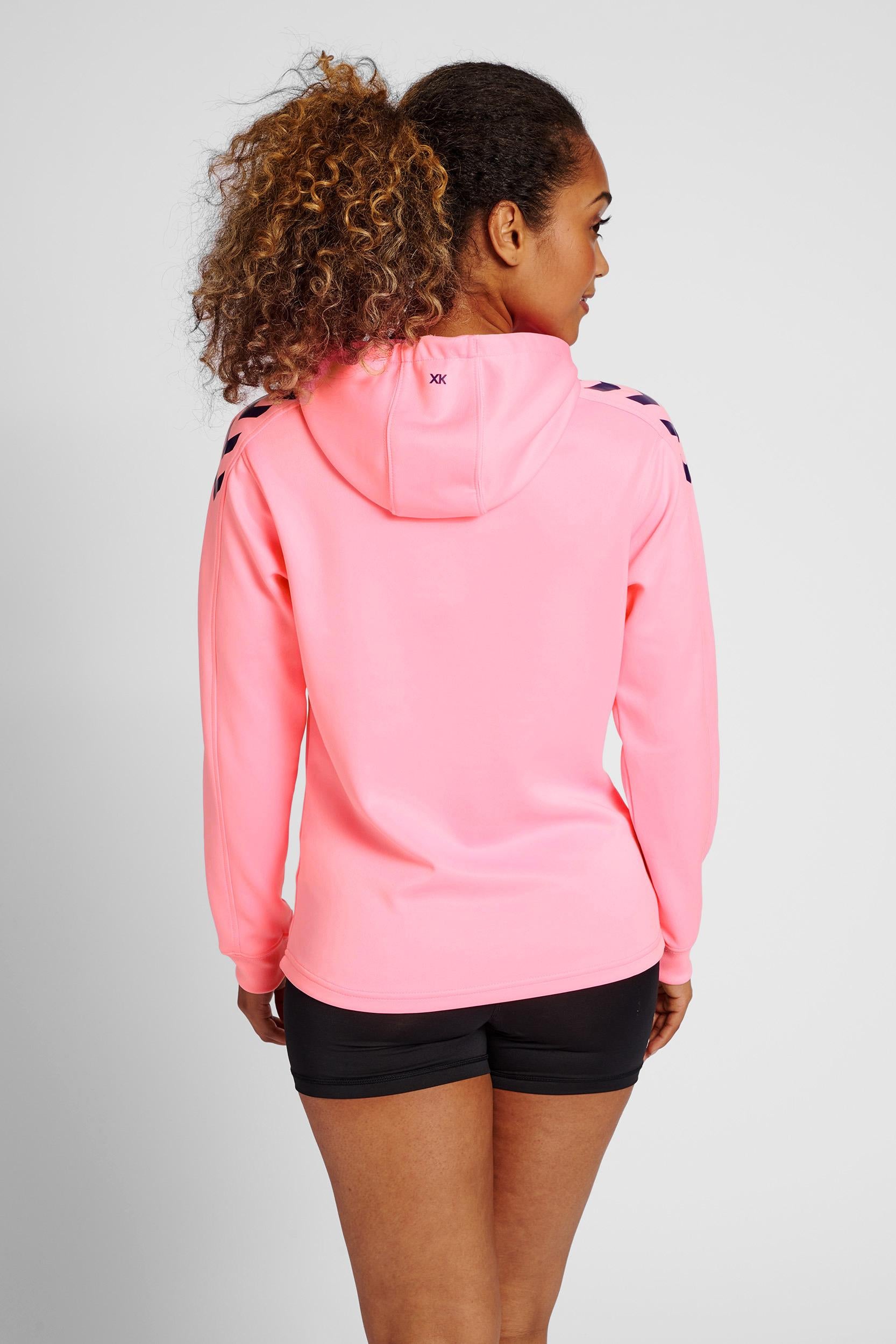 HUMMEL - Hmlcore Xk Poly Sweat Hoodie Woman - Cotton Candy