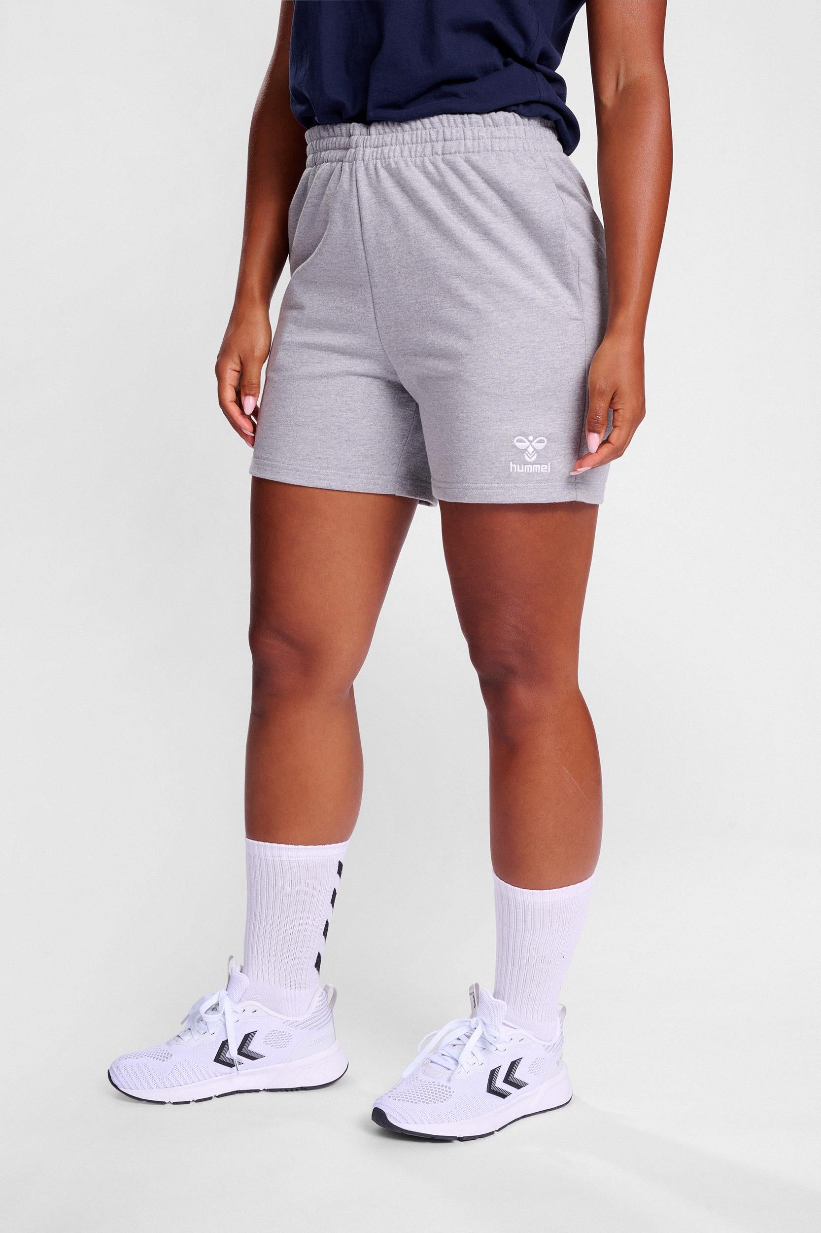 HUMMEL - Hmlgo 2.0 Sweatshorts Woman - Grey Melange