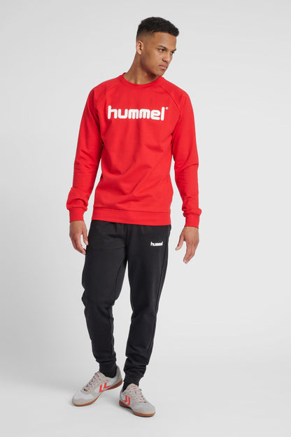 HUMMEL - Hmlgo Cotton Logo Sweatshirt - True Red