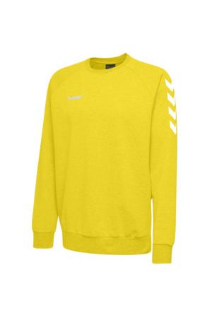 HUMMEL - Hmlgo Cotton Sweatshirt - Sports Yellow