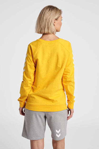 HUMMEL - Hmlgo Cotton Sweatshirt Woman - Sports Yellow