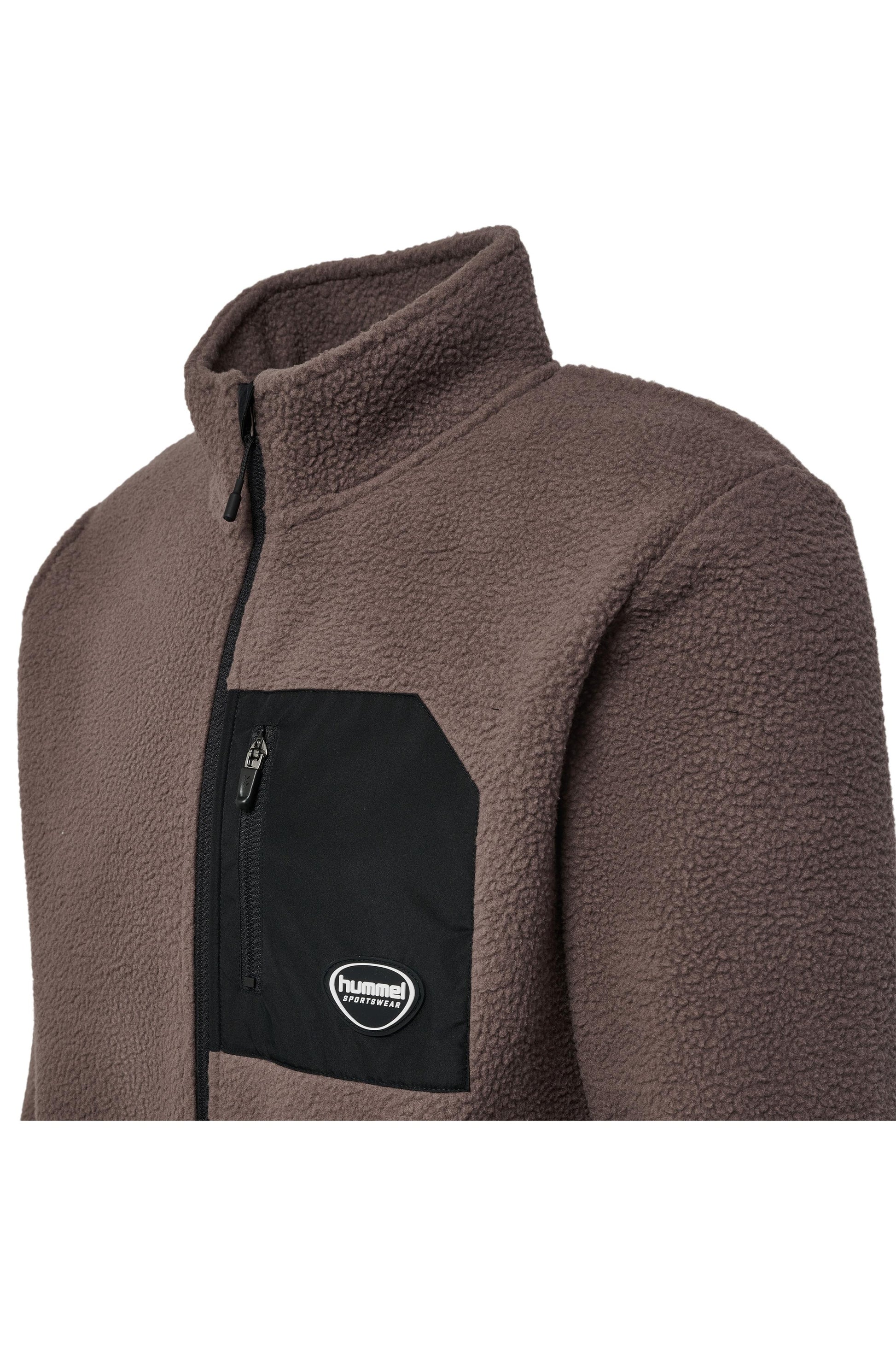 HUMMEL - Hmllgc Oliver Fleece Jacket - Iron