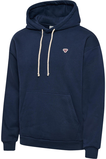 HUMMEL - Hmlloose Hoodie Bee - Dress Blues