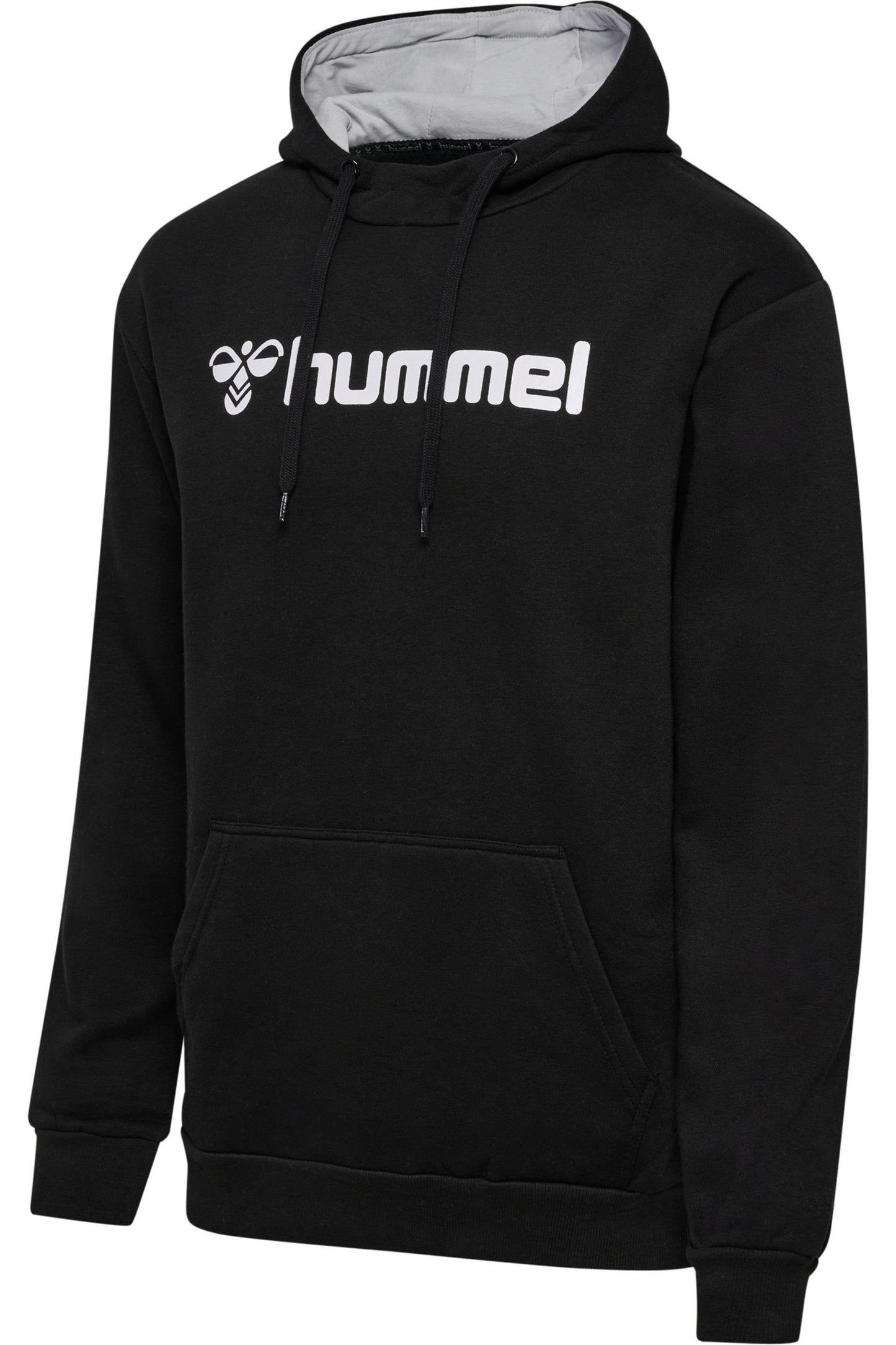 HUMMEL - Hmlmover Cotton Hoodie - Black