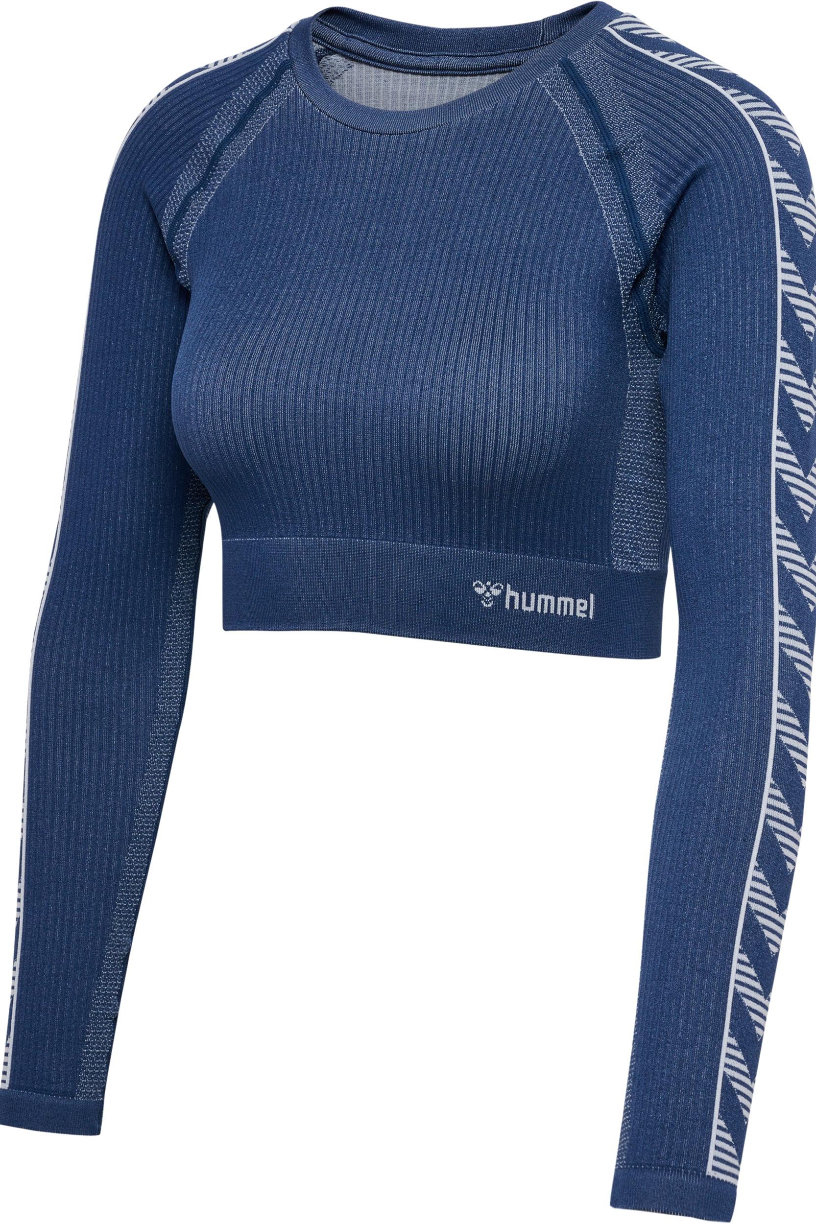 HUMMEL - Hmlmt Blaze Seamless T-shirt L/s - Insignia Blue