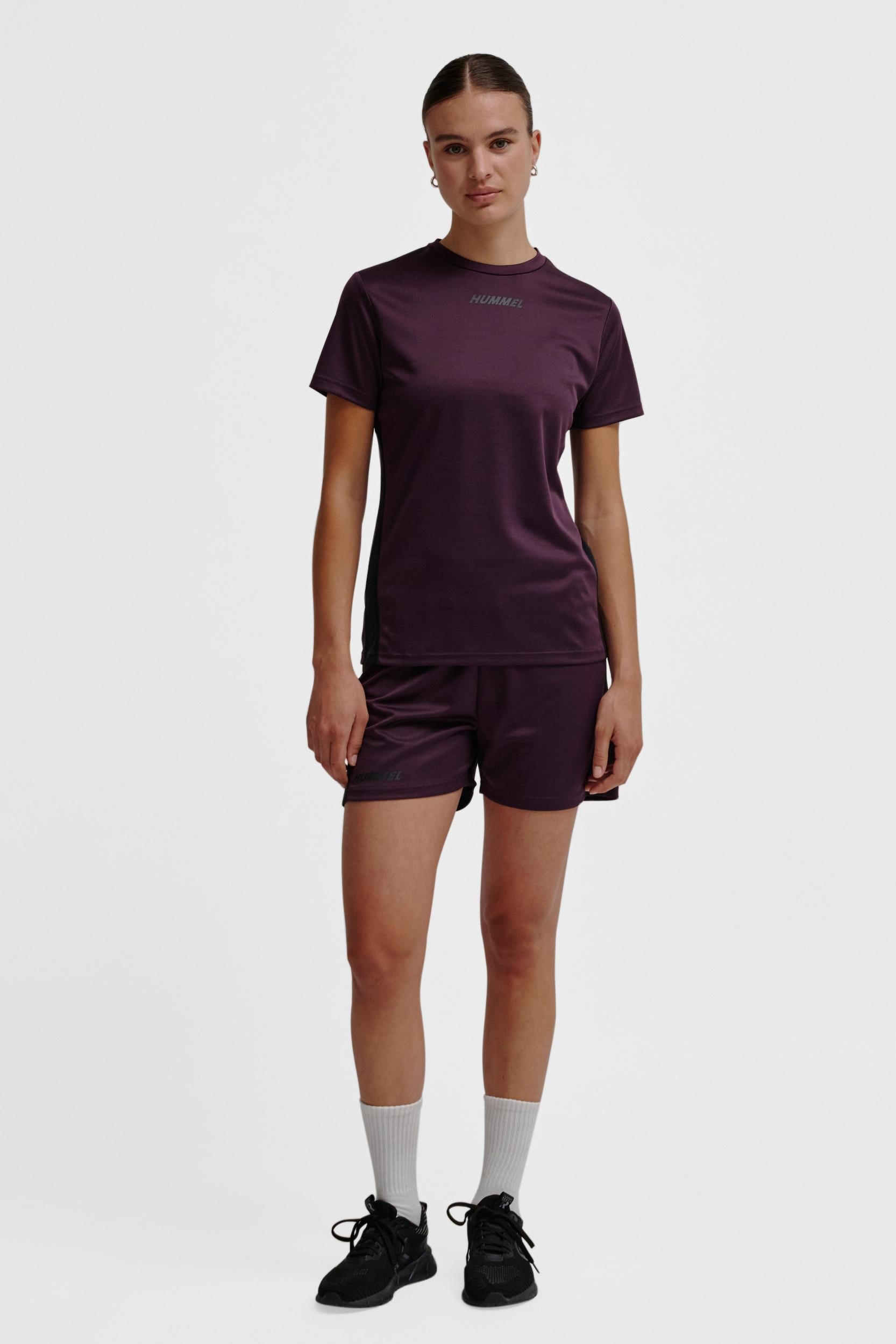 HUMMEL - Hmlmulti Pl Jersey Woman - Plum Perfect