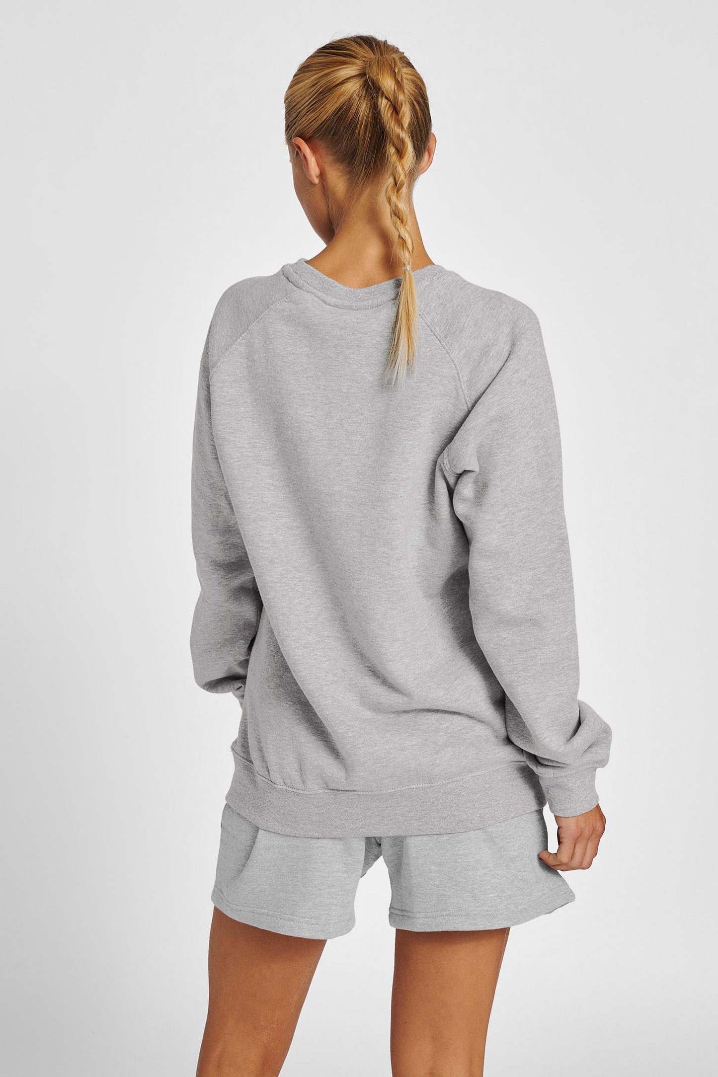 HUMMEL - Hmlred Classic Sweatshirt Woman - Grey Melange