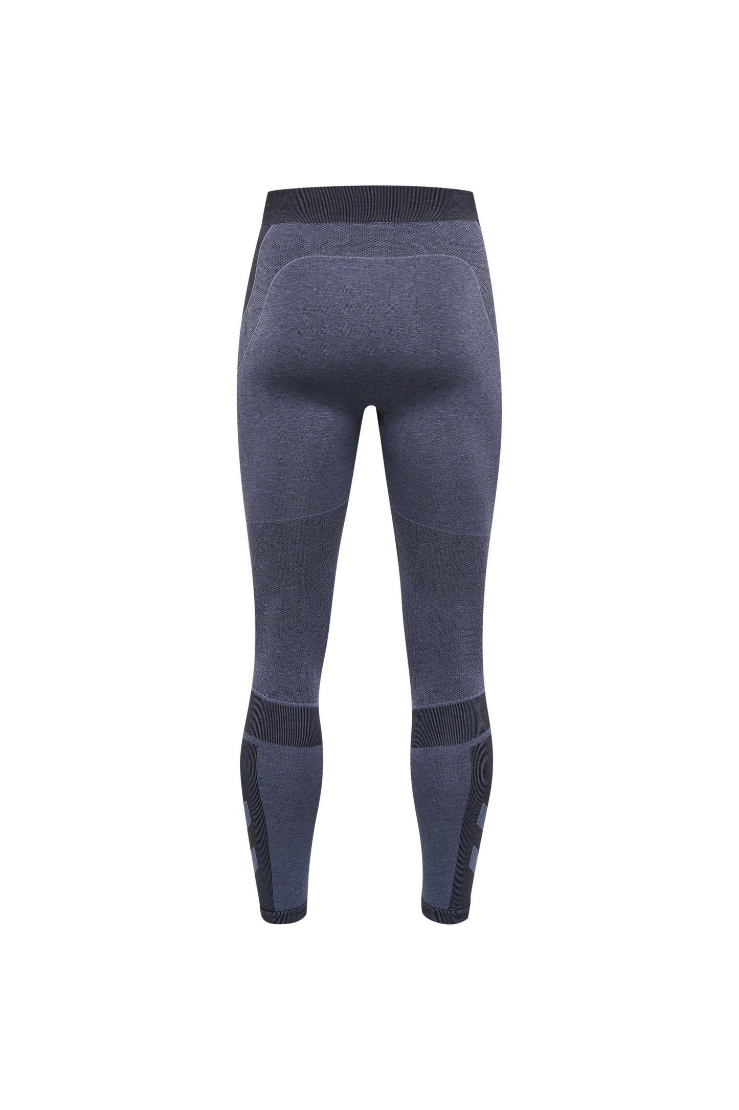 HUMMEL - Hmlte Mike Seamless Tights - Black/asphalt Melange