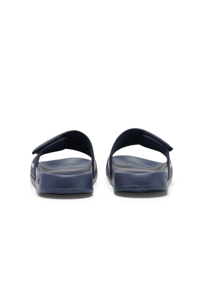 HUMMEL - Larsen Slipper Vc Shoes - Dress Blue/white