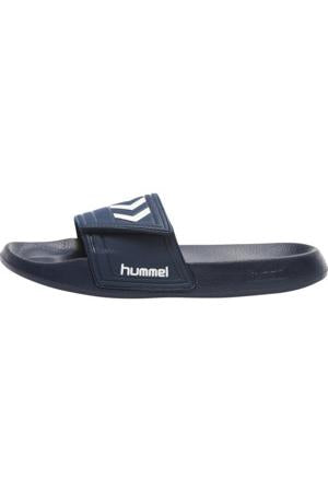 HUMMEL - Larsen Slipper Vc Shoes - Dress Blue/white