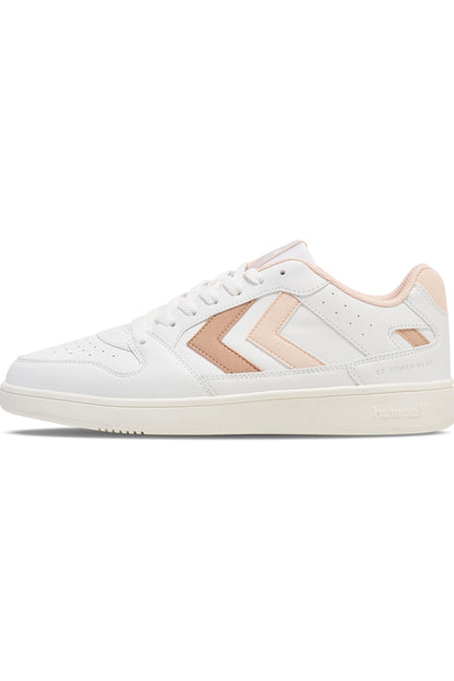 HUMMEL - St. Power Play Wmns Shoes - White/soft Pink/mahogany Rose