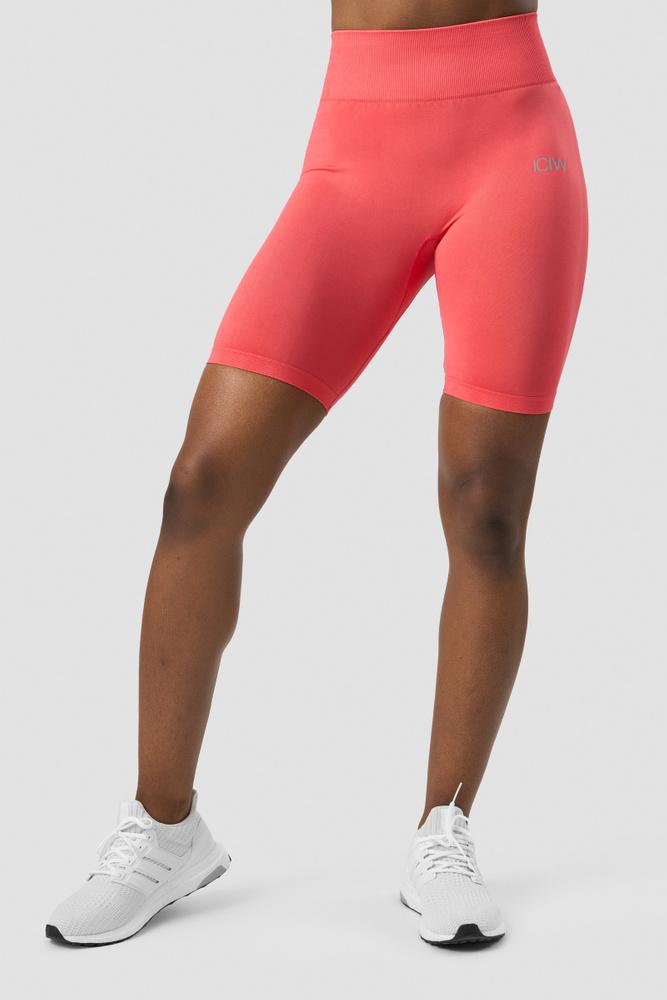 ICANIWILL - Define Seamless Biker Shorts - Coral