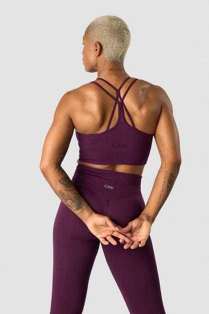 ICANIWILL - Define Seamless Sports Bra - Purple