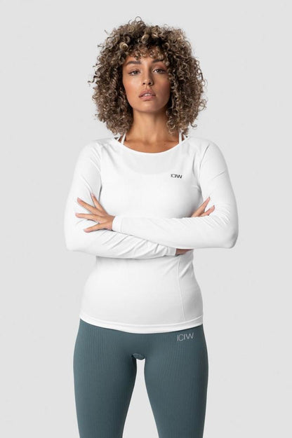 ICANIWILL - Everyday Seamless LS - White