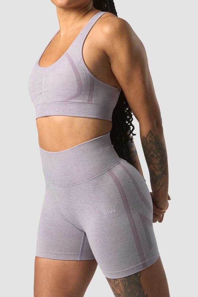 ICANIWILL - Rush Seamless Sports Bra - Lilac Melange