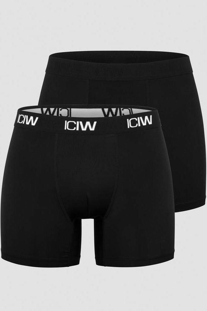 ICANIWILL - Sport Boxer 2-pack - Black