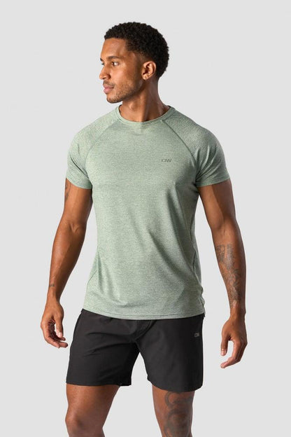 ICANIWILL - Training Mesh T-shirt - Racing Green