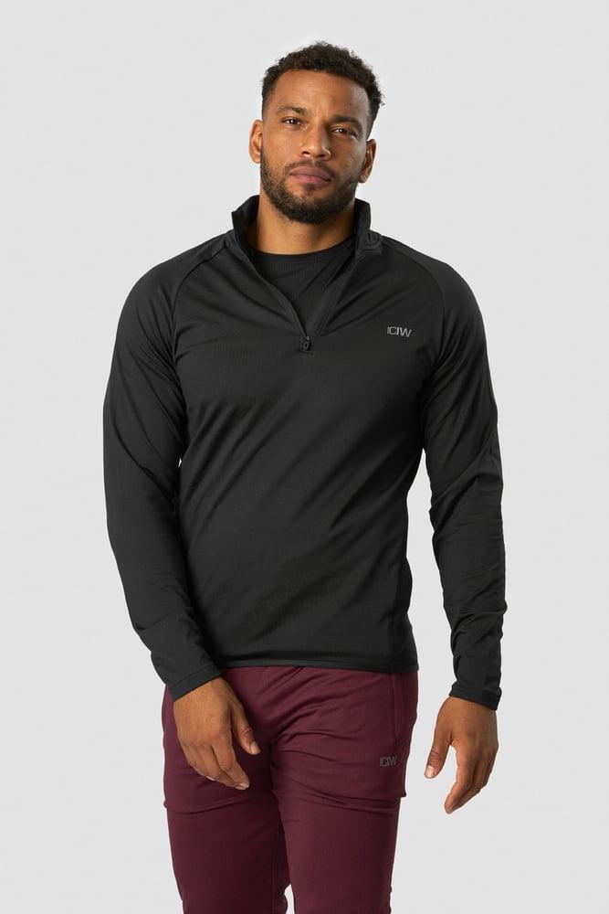 ICANIWILL - Ultimate Training 1/4 Zip - Black