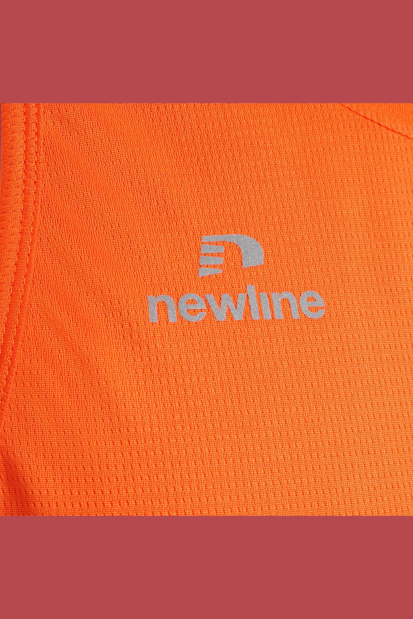 NEWLINE - Men's Athletic Running Singlet - Orange Tiger