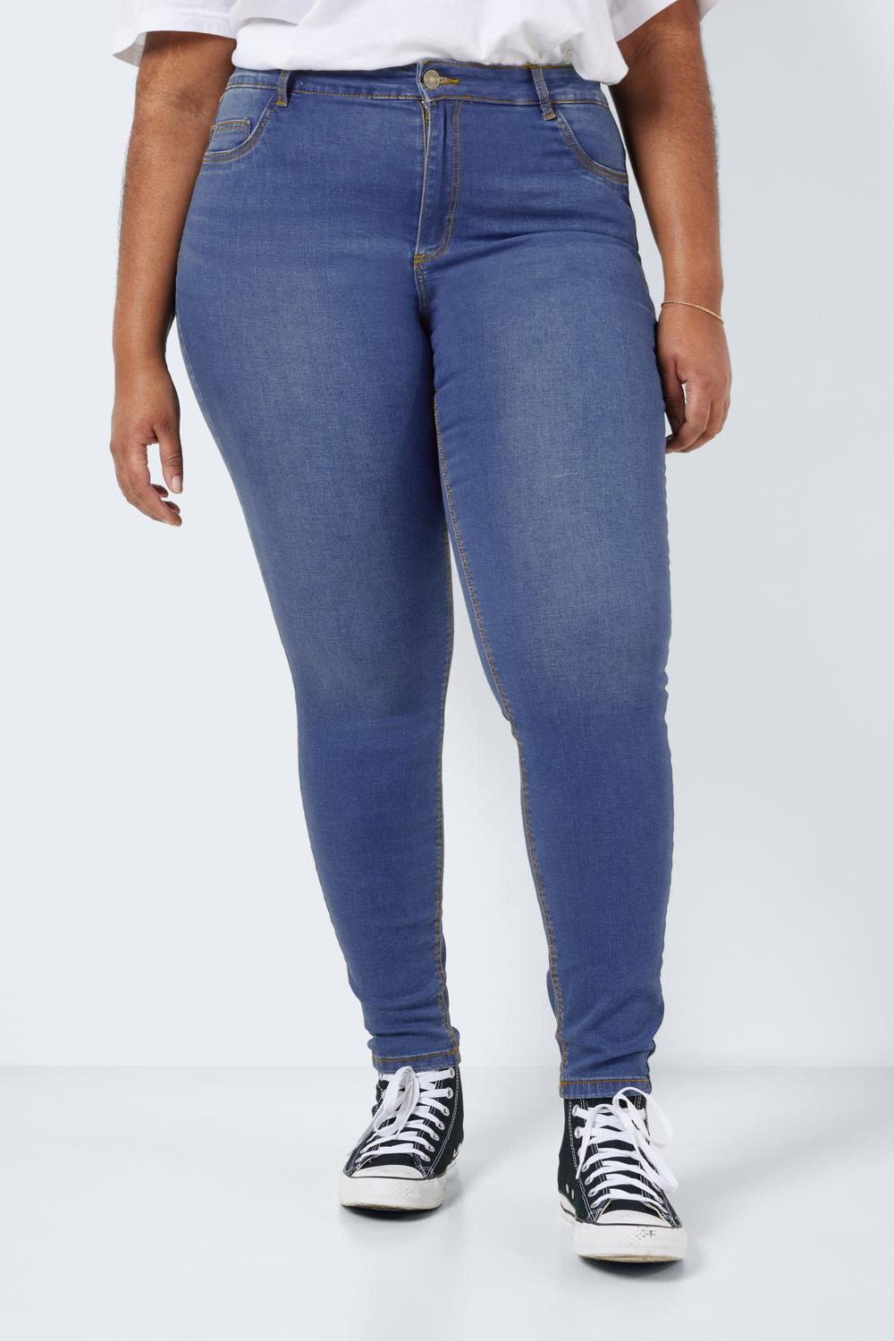 NOISY MAY - Callie Hw Jeans  Curve - Blue