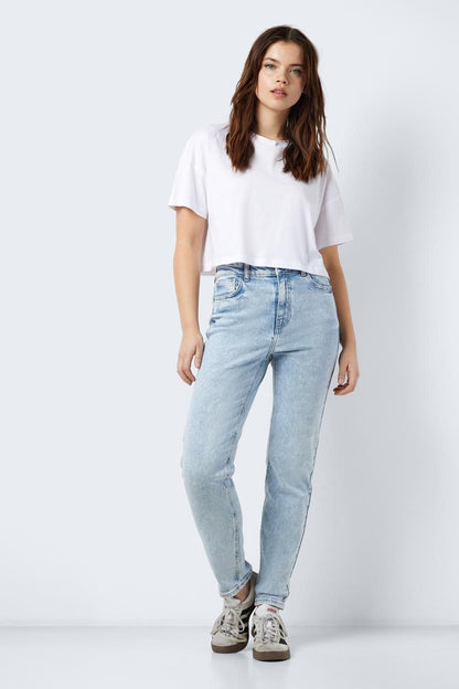 NOISY MAY - Moni Hw St Ank Jeans - Blue