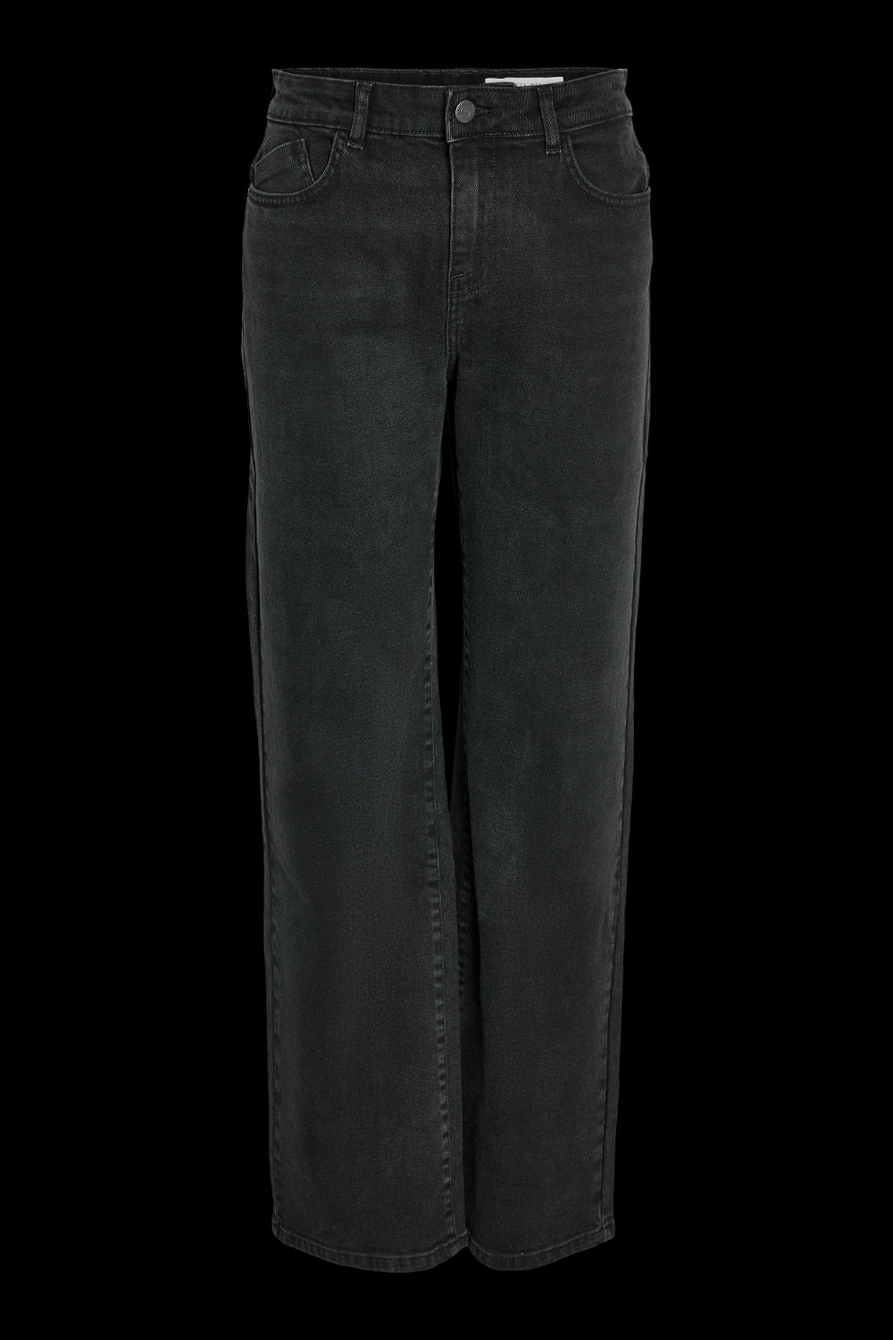 NOISY MAY - Yolanda Nw Wide Jeans Black - Black