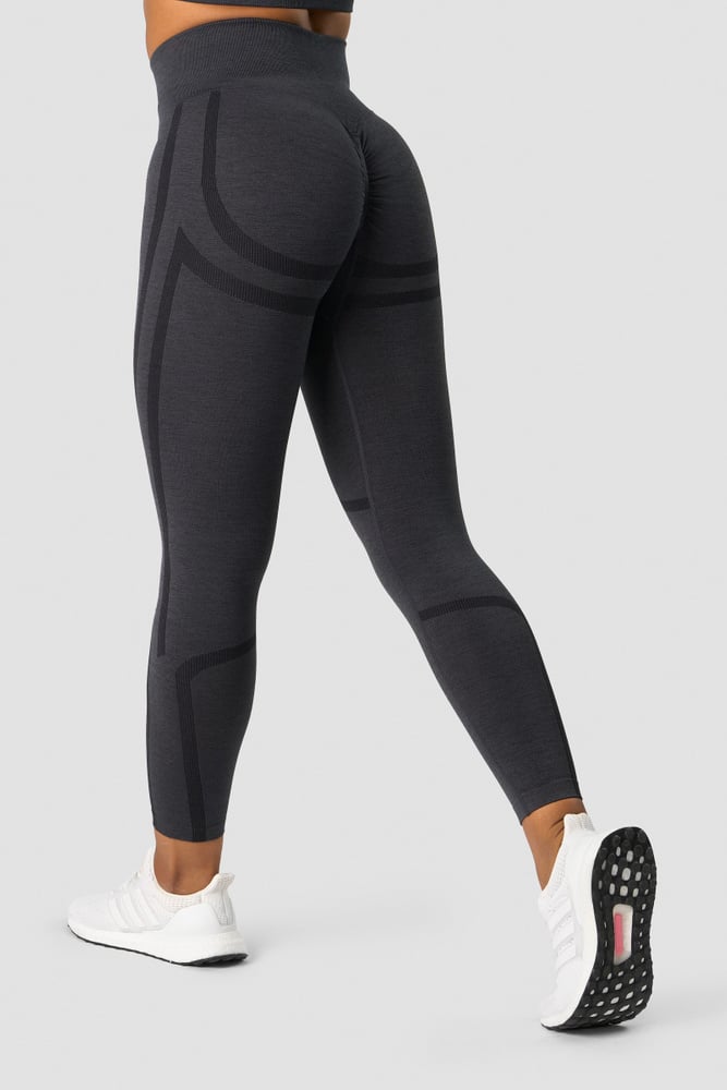 rush seamless tights graphite