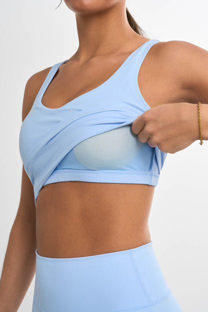 Softy Crop Top - for dame - Famme - Sports Bra