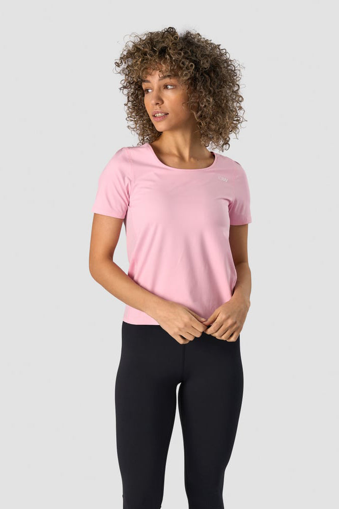 tech t-shirt wmn - Pink - for kvinde - ICANIWILL - Toppe